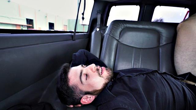 Straight nympho dude fucked in asshole by perverted fucker