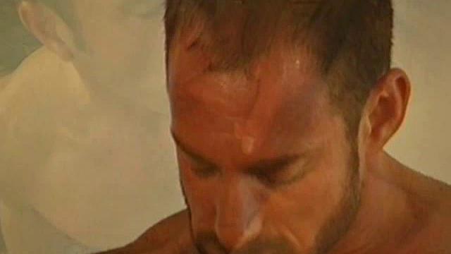 Gay Daddies Have Oral Sex on Couch