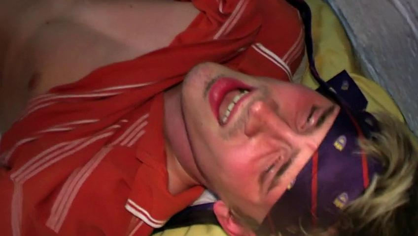 Amateur hazed guy fucked in dorm by fraternity on college