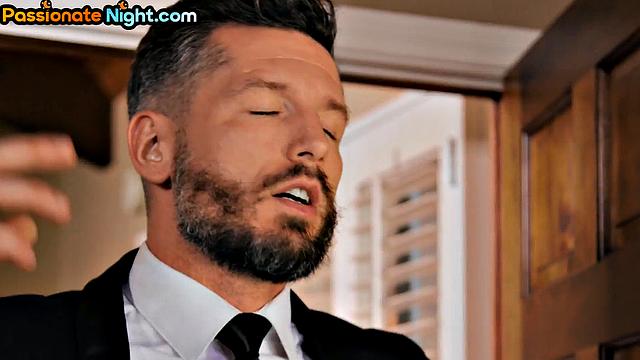 Busty Mature Giving Head