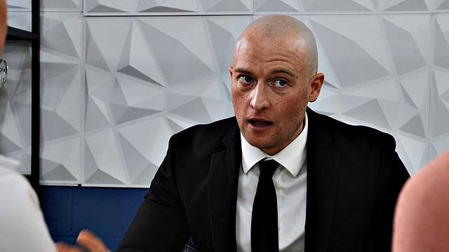 Blonde secretaries smashed in 3way