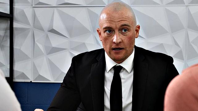 Blonde secretaries smashed in 3way