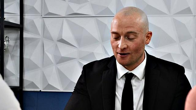 Blonde secretaries smashed in 3way