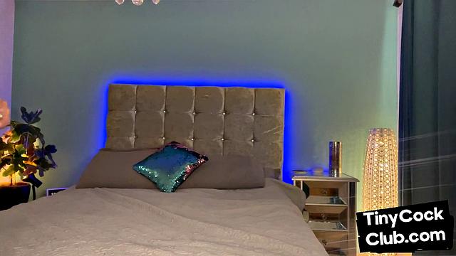 CFNM British domina teasing and tiny cocks