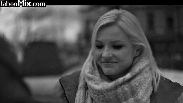 Big-titted lesbo scissoring with stunning babe