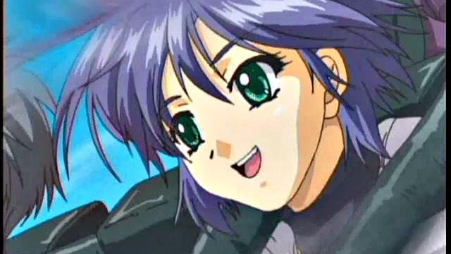 аниме взрослые: романтика кончается пальцами в киске и большими сиськами