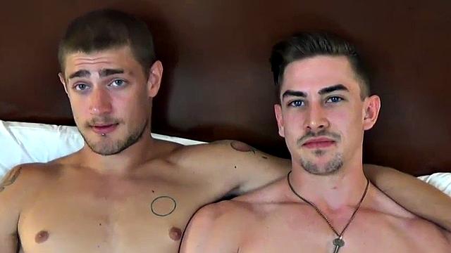 Barebacking tattooed stud rims and fucks ass on casting