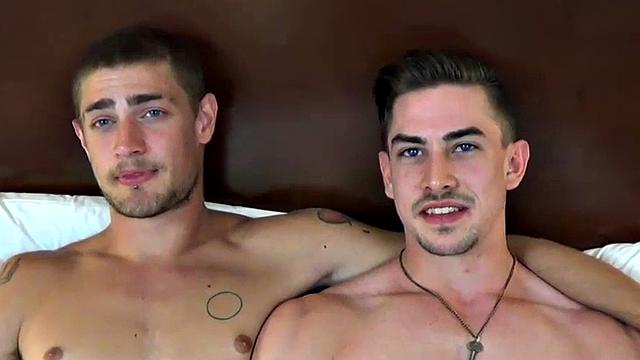 Barebacking tattooed stud rims and fucks ass on casting