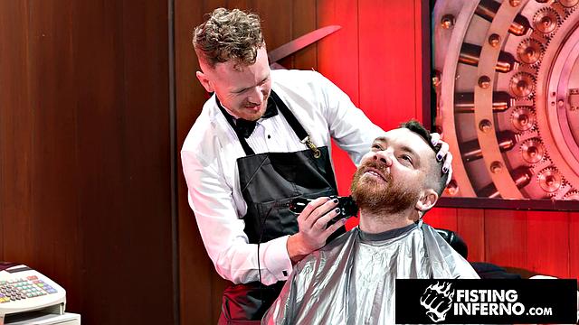 FistingInferno - Butthole Barber Fists Horny Client