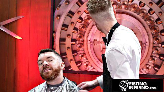 FistingInferno - Butthole Barber Fists Horny Client