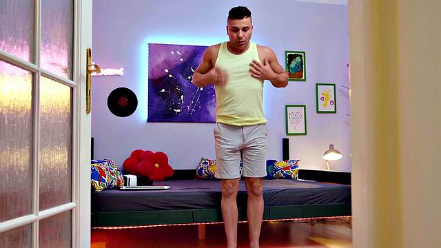 raunchy MILF rides her lover