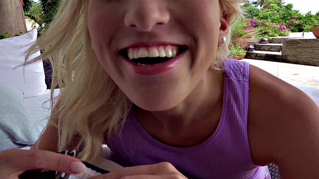 Blonde Does Yoga Anal