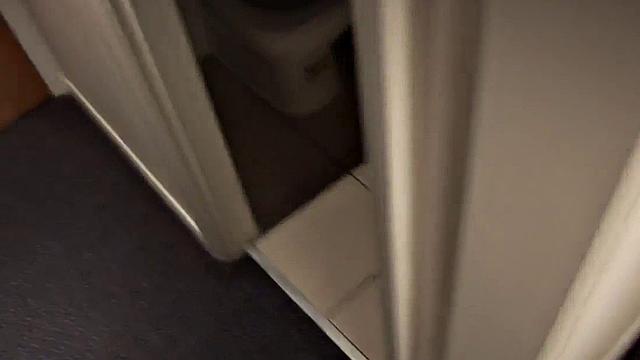 CFNM MILF in stockings bounces on cock