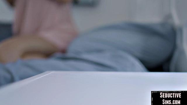 Naughty babes pounded in 3way