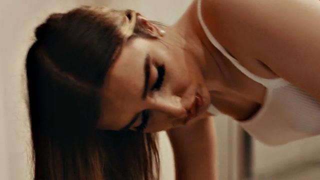 Raunchy trans fucked by lad in the bathroom