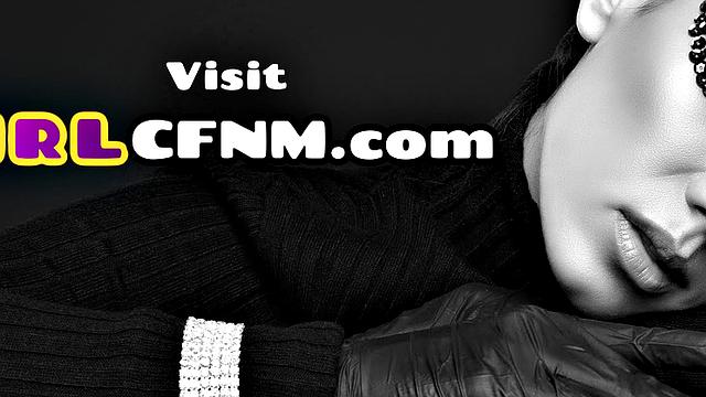 Euro blonde CFNM giving HJ in public