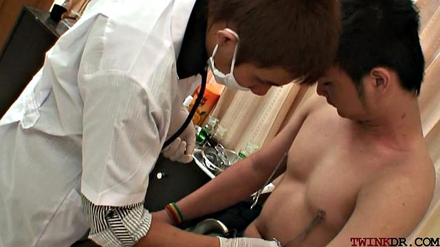 Patient and doctor assfucking each other