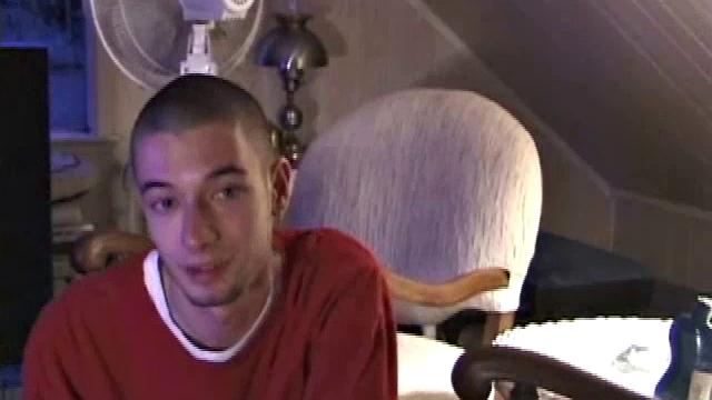 Maverick is feeling horny and wants to jerk off. His dick comes out first and then he loses the clothes. Maverick edges himself closer and closer to climax. When he finally does blow, his warm cum pumps out all over his abs.