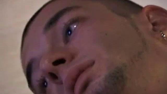 Maverick is feeling horny and wants to jerk off. His dick comes out first and then he loses the clothes. Maverick edges himself closer and closer to climax. When he finally does blow, his warm cum pumps out all over his abs.