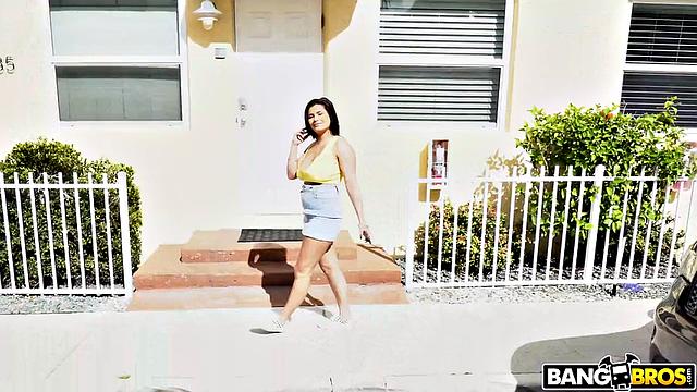 Slutty Tourist Fucks For Cash