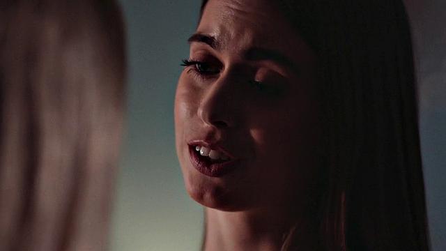 Watch these kinky teen lesbians scissor and tongue each other's wet pussies in the bedroom