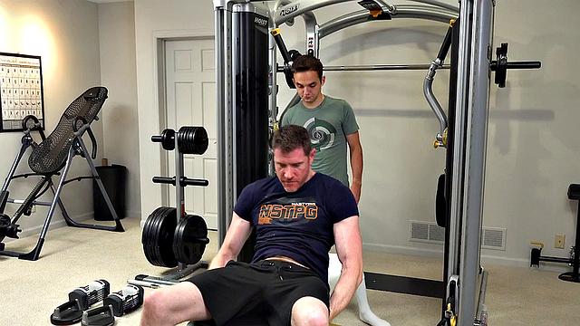 Petite twunk seduced by hunky stud