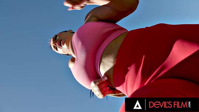 DEVILS FILM - Payton Preslee And Her Huge Tits Get Fucked Hard