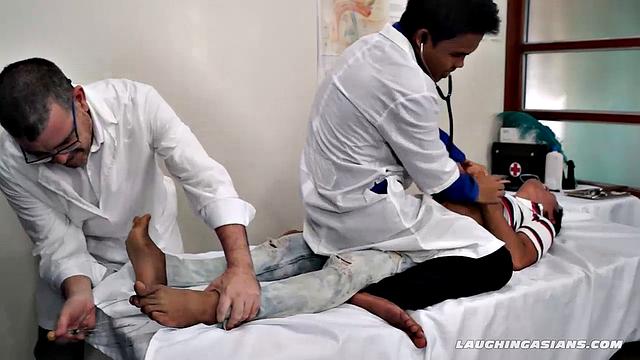 Tickling Treatment for Alex
