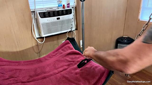 Gloryhole Lick and Bang