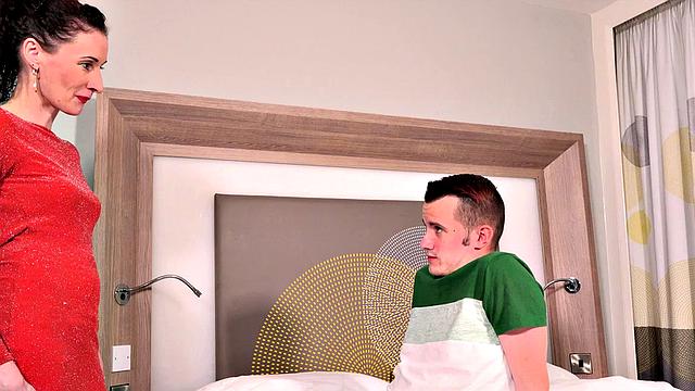 Scarlet with her step-son