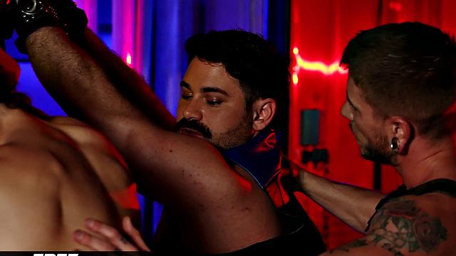 Stached Sub Spitroasted By Dom Hunk & Muscle - FistingInferno