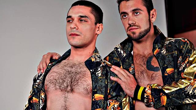 Hairy Stud Railed By Muscle - ASGmax