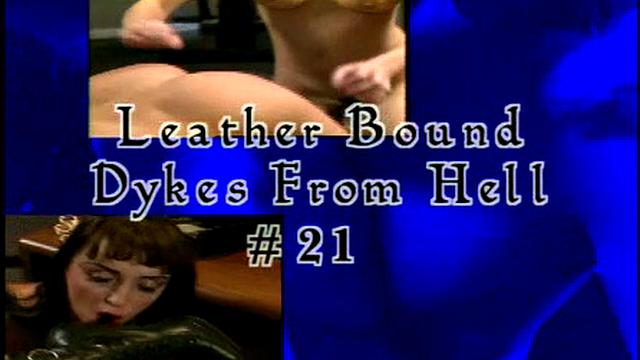 Hellish Lesbians in Leather Restraints 21