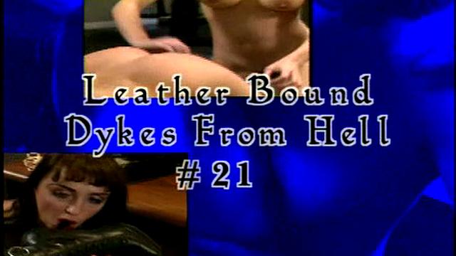 Hellish Lesbians in Leather Restraints 21