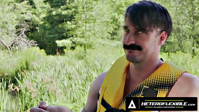 HETEROFLEXIBLE - Horny Ethan Chase Borrows Seb Leblan's Phone For Porn After Jet Ski Accident