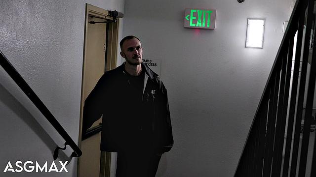 Gorgeous Security Guard Drills Christian Wilde, Theo Brady - NextDoorStudios