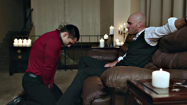 Andrew Miller Bound & Fucked by Cliff Jensen In Anal Sex - DisruptiveFilms