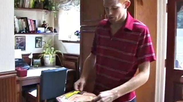 Redhead Tristian Jerking Off