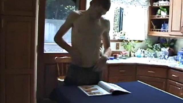 Redhead Tristian Jerking Off