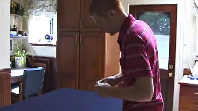 Redhead Tristian Jerking Off