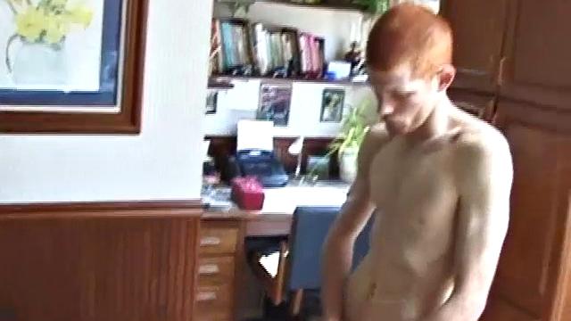 Redhead Tristian Jerking Off
