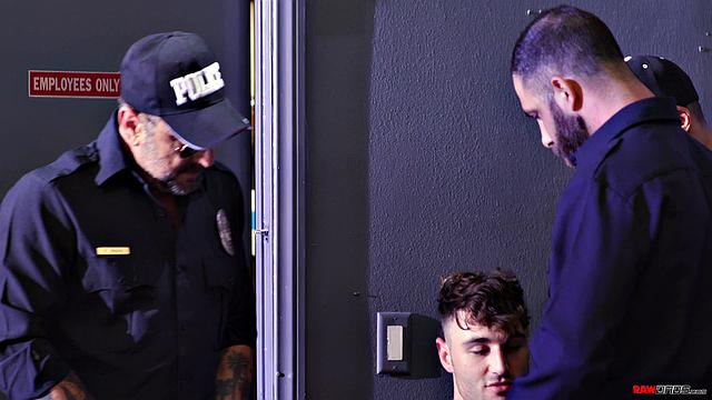 Corrupt Cops Love Cock! - Michael Boston &amp;amp; Jake Waters Orgy