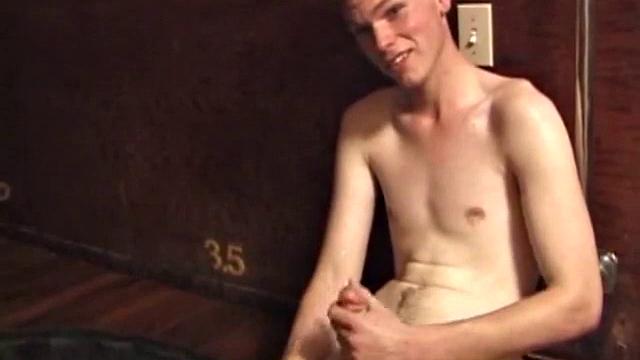 After a short dip in the hot tub, Christian pulls out a porn magazine and starts stroking his dick. A little lube and some ass fingering help him pump out a warm load. Then, Christian continues to jerk off and releases a second load.