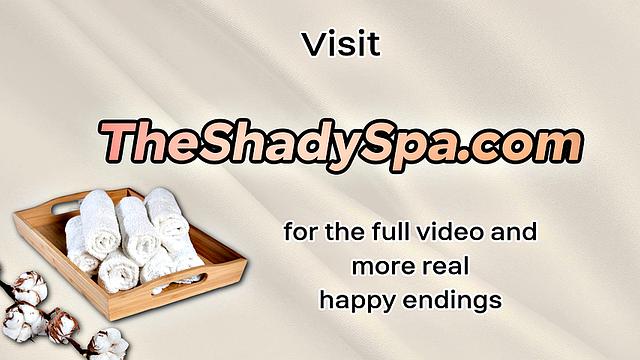 Real masseuse gives happy ending