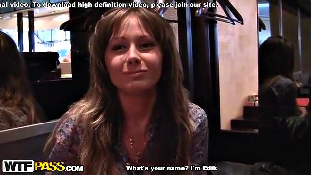 Beautiful girl in reality porn