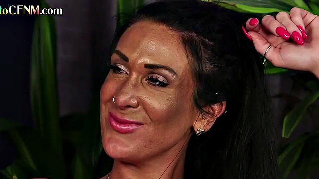 CFNM British babes give group HJ to ex-boyfriend