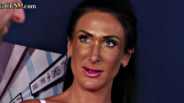 CFNM British babes give group HJ to ex-boyfriend