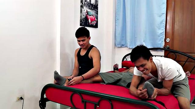 Franco Tied And Tickled