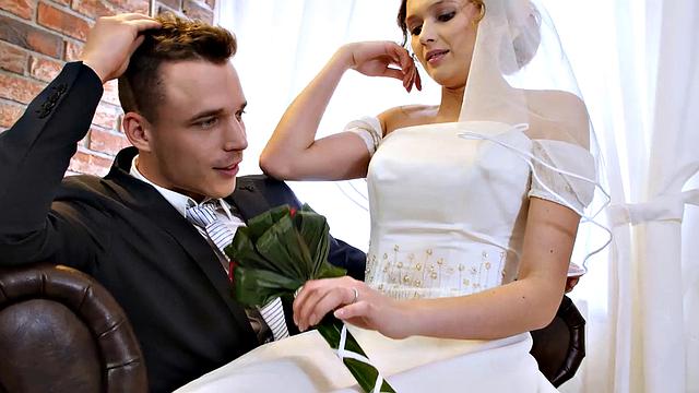 HUNT4K. Czech bride spends first night with rich stranger
