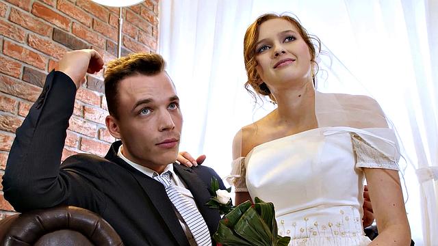 HUNT4K. Czech bride spends first night with rich stranger